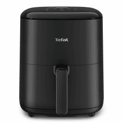 Tefal Easy Fry Max 5L Heißluftfritteuse, 10 automatische Garprogramme, digitaler Touchscreen, zeit-/energiesparend, Antihaftbeschichtung, schwarz, EY2458