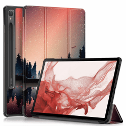 TOPCASE Hülle für Samsung Galaxy Tab S9 11 Zoll 2023 (X710/X716B/X718U)/Tab S9 FE 11" (SM-X510/X516),Ultra Leder Ständer Schutzhülle mit Auto Schlaf/Wachen Funktion,Dämmerung