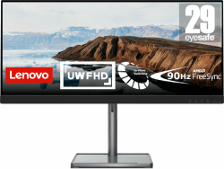 Lenovo L27h-4A | 27" QHD Monitor | 2560x1440 | 100Hz | 350 nits | 1ms Reaktionszeit | IPS-Panel | USB-C | USB-A | HDMI | DisplayPort | VESA MediaSync | integr. Lautsprecher | entspiegelt | 5,9kg|grau