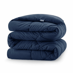 CozyLux Bettdecke 200x200cm für 4 Jahreszeiten, Steppdecke Mikrofaser 300gsm, Ganzjahresdecke 2x2m, Decke 200x200 cm, Super Weiche Zudecke Schlafdecke Atmungsaktive 200 x 200, Blau