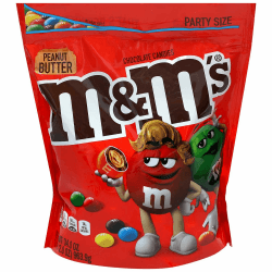 M&Ms Schokolinsen Erdnussbutter 963g