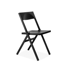 Alessi Piana ASPN9017 - Design-Klappstuhl, in Polypropylen, Verstärkt mit Glasfaser, Schwarz