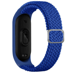 YuiYuKa Geflochtenes Solo Loop für Xiaomi Mi Band 9/NFC 8 7 6 5 Damen Herren,Verstellbares Elastisches Sportband Nylon Ersatzarmband für Xiaomi Armband Mi Band 9/NFC 8 7 6 5