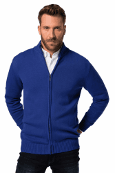 JP 1880 Herren Strickjacken 5XL Dunkles Saphir