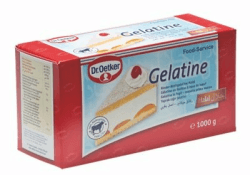 Oetker Rinder Blattgelatine HALAL 1kg