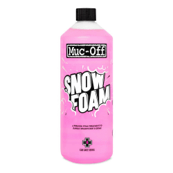 Muc Off Snow Foam Fahrradreiniger Auto Reiniger Motorrad Reiniger, 1 l - Premium, Biologisch Abbaubares Vorbehandlungs Reinigungsmittel Für Autos, Motorrädern und Fahrräder - Duft: Cranberry Crush