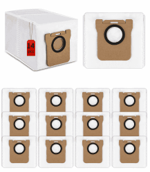 14 Stück Staubbeutel zubehör für Dreame L10s Ultra / L10 Ultra/L20 Ultra/Xiaomi X10+,2.5L Grosse Kapazität