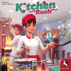 Pegasus Spiele 51223G - Kitchen Rush, 2-4 Spieler