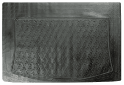 Walser Kofferraummatte Halvar 120x80 cm, Auto-Gummimatte individuell zuschneidbar, Auto-Schutzmatte, Automatte, PKW-Kofferraumwanne, Antirutschmatte