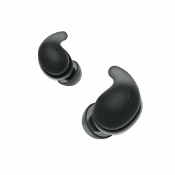 Sony LinkBuds Fit – Truly Wireless Noise Cancelling Bluetooth Earbuds - Den ganzen Tag komfortabel, IPX4, Umgebungsgeräuschmodus, 21h Akkulaufzeit, Multipoint-Verbindung, iOS & Android - Schwarz
