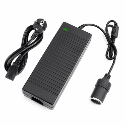 Fivtsme Spannungswandler 220V auf 12V, 120W KFZ Netzadapter Zigarettenanzünder Steckdose, 12V 10A Adapter Zigarettenanzünder Steckdose für Kühlbox, Navi, PKW Kühlschrank, Auto-Handstaubsauger