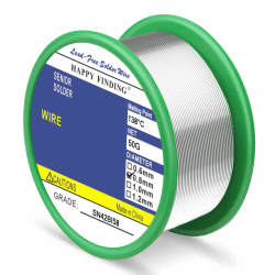 Lötzinn, Niedertemperatur 138 ℃ Bleifreies Lot (Sn42 Bi58 / 0.8mm, 50g)