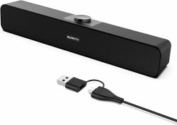 HEANTTV PC Speaker, Bluetooth-Lautsprecher, USB Speaker, PC Soundbar, Desktop Speaker, with Type-C and Horn Sound Quality Upgrade, Computer Speaker, Laptop, Tablet, Smartphone