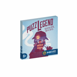 HCM Kinzel – Puzzlegend Kartenspiel Sherlock Holmes – Entdecke den berühmten Detektiv durch Rätsel neu – Strategiespiel für Detektive ab 12 Jahren – 55217