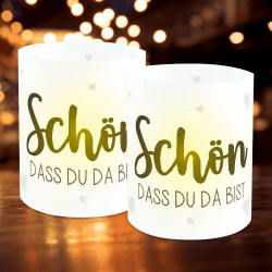 8 Stück Windlicht Tischdeko, Lichthülle, Windlicht Tischdeko für Teelichter, Kerzen Dekoration, Windlichter Taufe Kommunion Tischdeko, Geeignet für Teelichter oder Kerzen, Für Hochzeiten Taufen