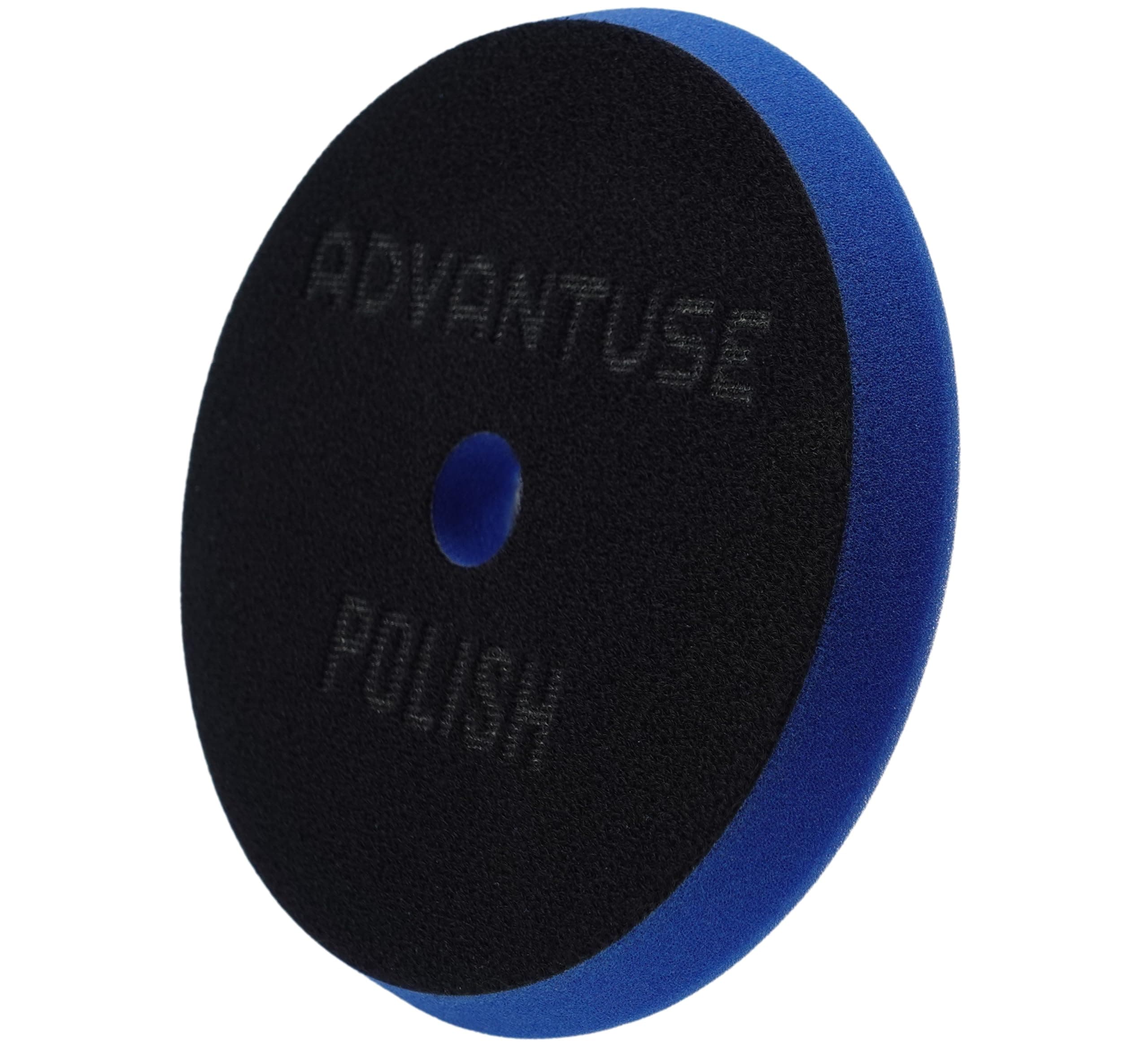 ADVANTUSE - Polierpads Polierschwämme Poliersets für Exzenter- und Rotationspoliermaschine (Medium/Finish Pad 125mm)