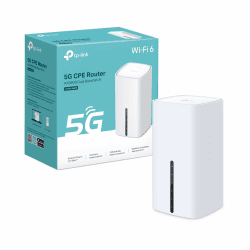 TP-Link Archer NX600 5G LTE WLAN Router, 5G Router SIM-Karte, AX3600 Dualband Wi-Fi 6, 1 × 2,5G-Port + 2 × 1G-Ports, Web- und APP-Verwaltung, Plug-and-Play
