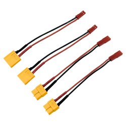 Nuofany 2 Paar JST zu XT60 Männlich Weiblich Lipo Akku Stecker Adapter für RC FPV Racing Drone Multicopter Quadcopter Gimbal Aerial Kamera RC Cars Phantom