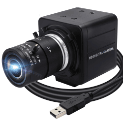 Svpro 4K Kamera für Computer,8 Megapixel Zoomable Webcam Manueller Fokus,Sony Sensor,5X Optischer Zoom,Weitwinkel Ultra HD Web Kamera für Streaming,Video Konferenz,Skype,YouTube,Facetime,Überwachung