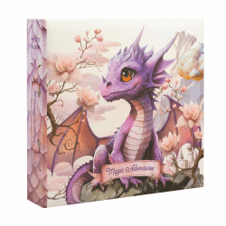 Grupo Erik Fotoalbum Einsteckalbum 10x15 Dragon Magic Adventures - Foto Einsteckalbum 10x15 - Fotobuch für 200 Fotos