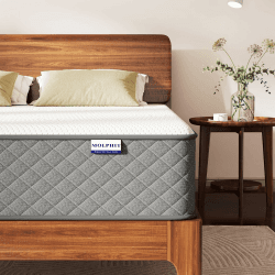 MOLPHIT Matratze 90x200 Hybrid-Taschenfederkern-Gedächtnisschaum-Matratze Langlebig & Hautfreundlich Einzeln gewickelte Spulenmatratzen,Bett Matratze 90x200cm