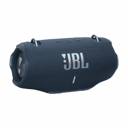 JBL Xtreme 4 Musikbox in Blau – Tragbare Bluetooth-Lautsprecher-Box mit tiefem Bass, KI-Sound-Boost und integrierter Powerbank – Wasserfest und staubfest – 24 Laufzeit