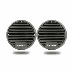 Herdio 7,6 cm Heavy Duty wasserdichte Motorrad Lautsprecher Wasserdicht Marine Lautsprecher für Boot ATV UTV Traktor 140 W
