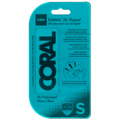 CORAL 69520 Icewiz Eiskratzer Schneeräumer und Schnellenteiser für Auto Windschutzscheiben Das Original 20,8 cm