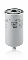 MANN-FILTER WDK 725 Kraftstofffilter – Für LKW, Busse und Nutzfahrzeuge