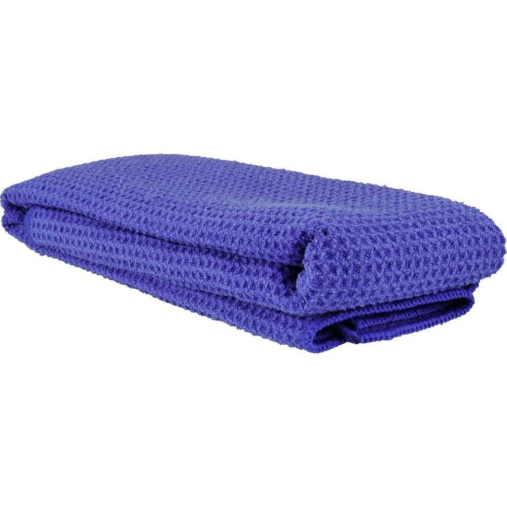 NIGRIN Super-Trockentuch, schonende Trocknung, 380 GSM, extrem weich und garantiert fusselfrei, Auto Microfasertuch Fahrzeugpflege, 70x50 cm