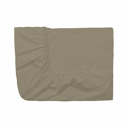 ESSIX Royal Line Spannbettlaken, Baumwolle, Taupe, 140 x 200 cm
