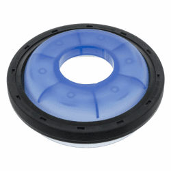 febi bilstein 47339 Kurbelwellendichtring mit Schutzkappe, 1 Stück, blau