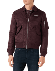 Schott NYC Unisex Bombers L Dark Burgundy