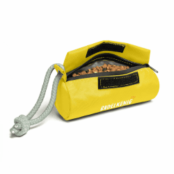 Rudelkönig Futterbeutel Hund - Apportierbeutel für Hundetraining - Robuster Futterdummy für Leckerlies - Futterbeutel Hundetraining