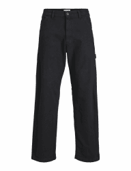 JACK & JONES Male Worker-Hose Loose Fit Worker-Hose 31W / 36L Schwarz