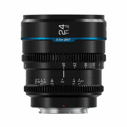 SIRUI Night Walker 24mm T1.2 Cine Objektiv Objektive Lens Lenses, große Blende, manueller Fokus(Modell MS24R-B, RF Mount, Schwarz)