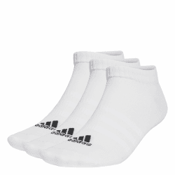 adidas Unisex Thin and Light Sportswear Low-Cut Socken, 3 Paar 48-51 White / Black