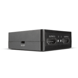 LINDY 2 Port HDMI 18G Splitter, Compact, 025.38358