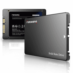 fanxiang SATA SSD Interne Festplatte SATA III 2.5 Zoll, 550MB/s Lesen, 500MB/s Schreiben, mit SLC Cache und TLC 3D-NAND, Ideal für Laptop, Desktop und Spielkonsole (S101) (500GB)