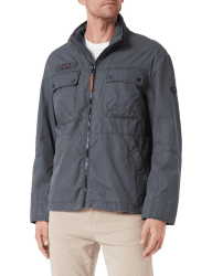 camel active Herren Blouson mit Stehkragen 50 Dunkelgrau