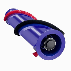 HUAYUWA Ersatz-Bürstenrolle für Teppichbürsten, Reinigungswalze (4-Zinken-Antrieb, d=45 mm), passend für Dyson V6 Staubsauger-Ersatzteile