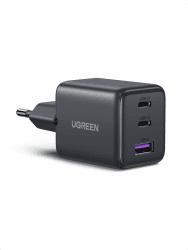 UGREEN USB C Ladegerät 30W 3-Port iPhone Adapter GaN II Netzteil PD Schnellladegerät Kompatibel mit iPhone 16, 16 Pro, 16 Pro Max, 15, 15 Pro, 14, 13, 12, iPad, Galaxy S24, S23 Pixel 9