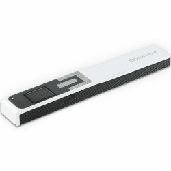 IRIScan Book akku mobiler Scanner : 12PPM Batterie dokumentenscanner, kostenloser PDF-Editor, Mini Scanner Scan zu Word, PDF, XLS, SD-Karte, handscanner Scan über USB,WinMac
