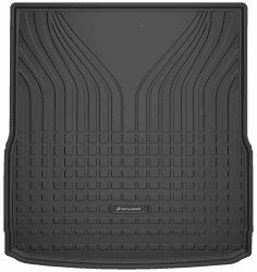 WALSER Premium Kofferraumwanne kompatibel mit VW Passat Alltrack B7 2012-2014, Passat B7 Variant 2010-2015, Passat B6 Variant 2005-2011, 100% passgenaue Kofferraum Schutzmatte - Made in EU