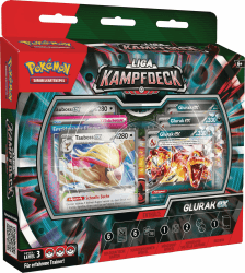Pokémon-Sammelkartenspiel: Liga-Kampfdeck Glurak-ex (1 sofort spielbares Deck mit 60 Karten, darunter Glurak-ex & Tauboss-ex)
