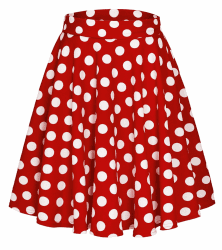 Damen Elegante Elastische Taille Ausgestellte A-Linie Midi Rock Basic Uniform Plissee Skater Röcke 3 XL