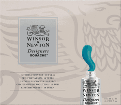 Winsor & Newton 0690173 Designers Gouache, feinste Künstlerfarbe, Einführungsset 10 Farben in 14ml Tuben 10 Farben Einführungsset a 14ml Tuben Gouache Set