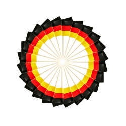 100 Pcs Deutschland Zahnstocher Flaggen,Deutschland Flagge,Für National Day Party Und Länderparty,Olympische,Flag Picks Deko Dekoration Partydeko Fahne Flaggen LäNder, Cupcake Toppers