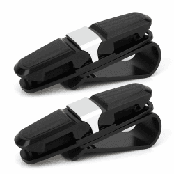 Psxuie Brillenhalter Für Auto,2 Stück Sonnenbrillenhalter Auto,Auto Brillenhalter,Brillenhalter Auto,Sonnenbrillen Halter Auto,Auto Sonnenbrillenhalter,Glasses Holder for Car,Auto Zubehör Innen