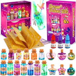 Subtail Creative Kreatives Geschenk Mädchen 6 7 8 9 10 11 Jahre - Zaubertrank Bastelset Kinder ab 6-12 Jahre -Basteln Mädchen 8 9 10 Jahre - Experimente Für Kinder Spielzeug ab 6 Jahre Mädchen